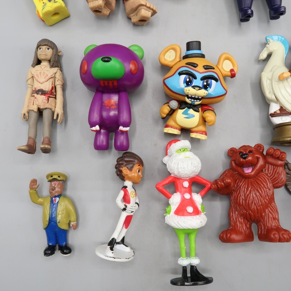 Disney Cartoon Character figures Boy Toy Lot Mario Five Nights Imaginex Pokemon
